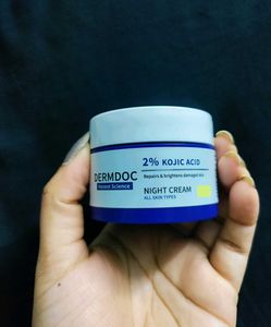DERMDOC NIGHT CREAM 2% Kojic Acid