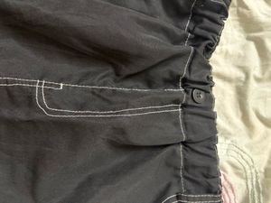 Black Cargo Shorts