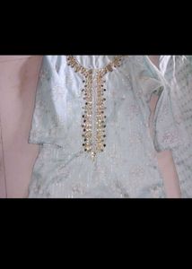 Floral 2 Piece Mirrorwork Kurti