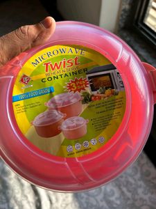 Microwave Container Set 3 Piece