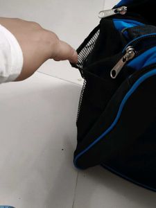 Blue &amp; Black Sports Duffle Bag