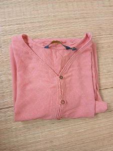 AVAASA PEACH KURTHI TOP | Size - S 87cm - ₹99 Only