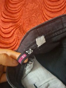 Dark Grey Denim Jeans