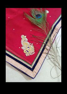 Beautiful Mahroon Saari