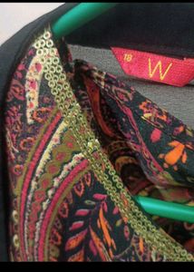 W Brand Kurta Shrug Set