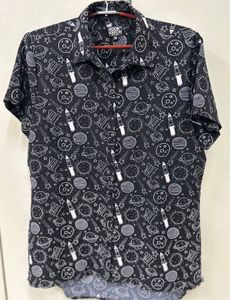unisex button up shirt