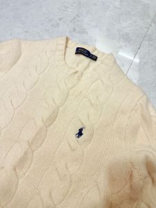 Ralph Lauren Cable Knit Wool sweater