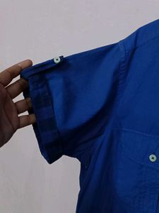 ZARA MAN Men&#39;s Blue Shirt