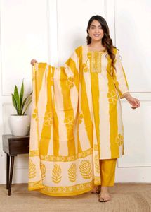 Kurti With Duppata And Pant