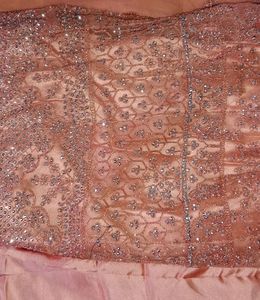 Diwali Festival Discount Pink Long Gown Pant Duptt