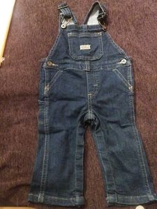 Navy Blue Lower Base Openable Smart Kids Dungree