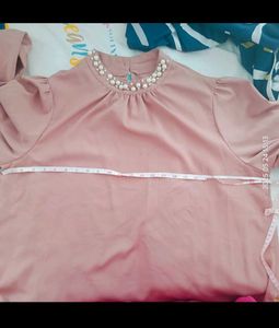 Elegant Pearl Embellished Top
