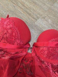 Red Lace Babydoll Lingerie