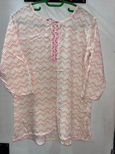 Patterned Tunic Top