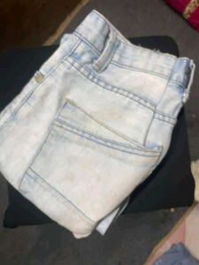 Ripped Light Wash Jeans
