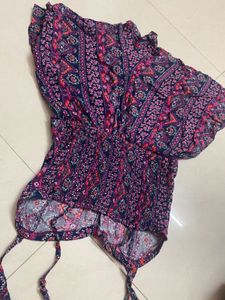 Purple Print JumpSuit