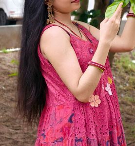 Floral Embroidered Dress