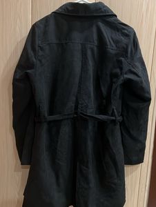 Elegant Black Trench Coat