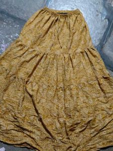 Boho Print Ethnic Skirt