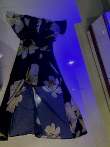 Floral Print Midi Dress