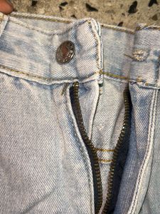 Light Wash Denim Shorts