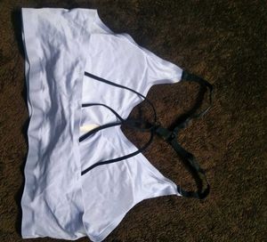 light levender silk padded bralette