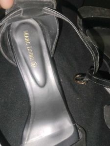 Chic Black Heels New Not Uses
