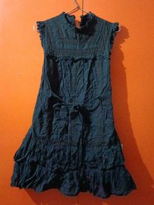 Vintage Ruffled Dress