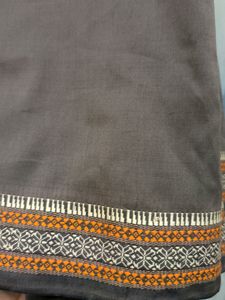 Brown Colour Saree