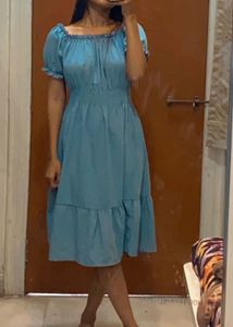 Vacation Light Blue Dress