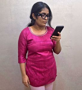 Ethnic Top with Pearl Detail