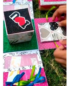 Handmade Double Layered Explosion Box