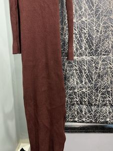 Coverstory Cold Shoulder  Maxi Dress🤎🥥