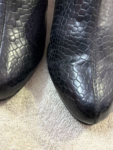 Madame Lina Snakeskin Booties