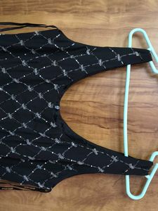 30-32..non stretchable..Elegant Black Dress