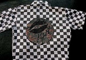 Checkered Chic Shirt Dress