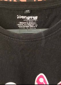 Donation Khaki Harem Pants With Black Top