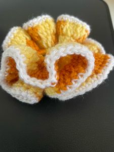 Crochet Scrunchie Made From Quality Yarn