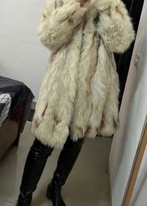 Long Faux Fur Coat