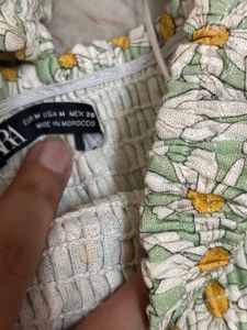 Zara Linen Blend Dress