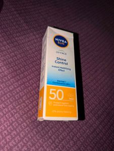 Nivea sunscreen SPF 50