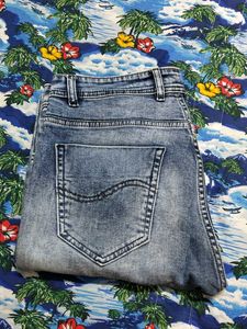 Acid Wash Denim Jeans