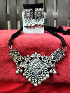 Oxidised Jwellery Set