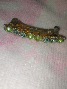 Combo Of 2 Green Hair Clips