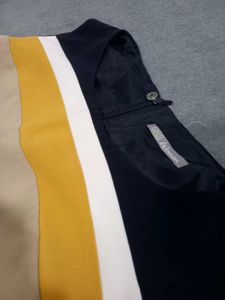 Chic Striped Sheath Dress