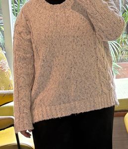 Cozy Knit V-Neck Sweater