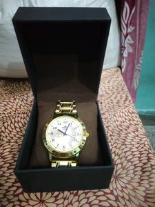 Scottish Club Golden Chain Watch