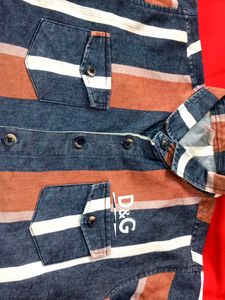 Striped D&amp;G Shirt For 10 To 11 Year Old Boy (28)