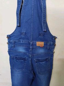 Navu Blue Denim Dungaree