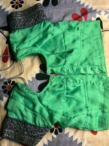 Heavy Saree With Stitched Blouse